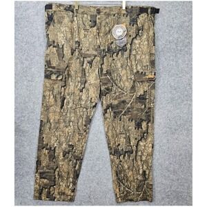 HABIT Bear Cave Pants Mens 3XL Green Realtree Camo Hunting Cargo Tactical 49x33